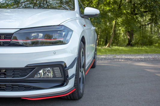 Splitery Przednie Boczne Volkswagen Polo GTI / R-Line MK6