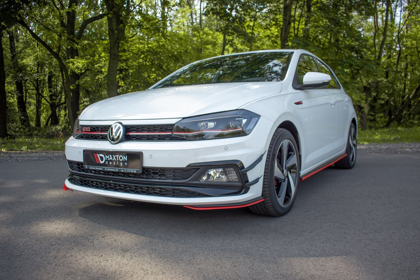 Splitery Przednie Boczne Volkswagen Polo GTI / R-Line MK6