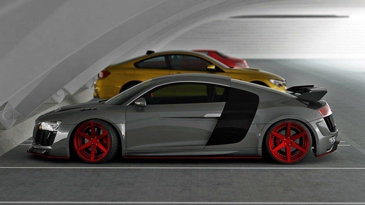 Spoiler audi r8 mk.1