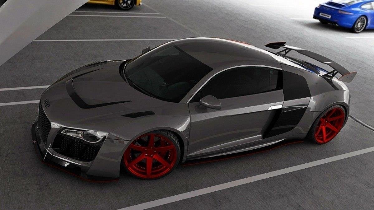 Spoiler audi r8 mk.1