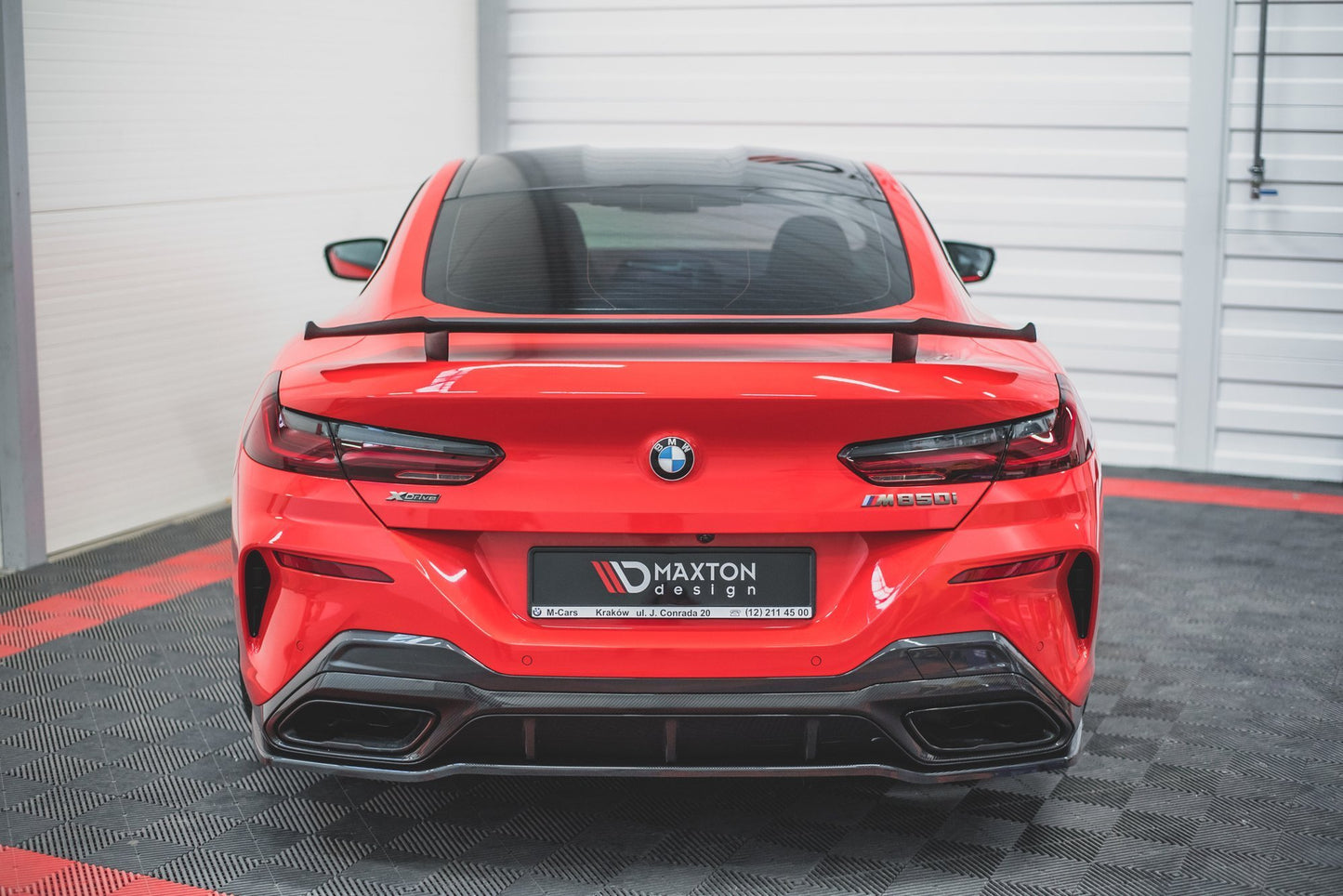 Spoiler bmw 8 coupe m-pack g15