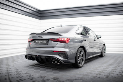 Spoiler cap 3d audi a3 / a3 s-line / s3 / rs3 sedan 8y