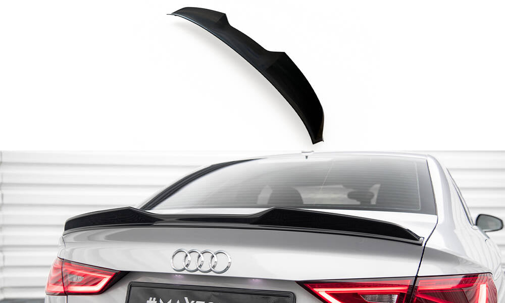 Spoiler cap 3d audi a3 / a3 s-line / s3 sedan 8v