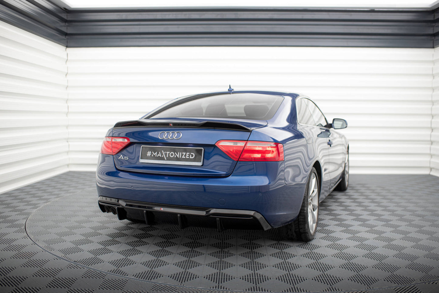 Spoiler cap 3d audi a5 coupe 8t