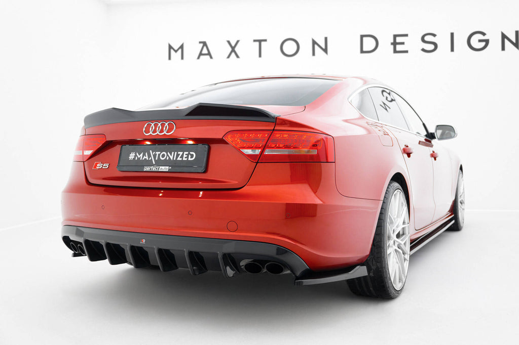 Spoiler cap 3d audi a5 sportback s-line / s5  8t / 8t facelift