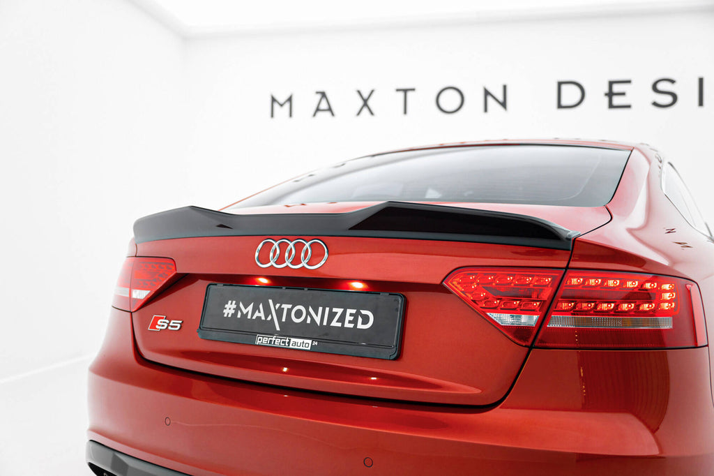 Spoiler cap 3d audi a5 sportback s-line / s5  8t / 8t facelift