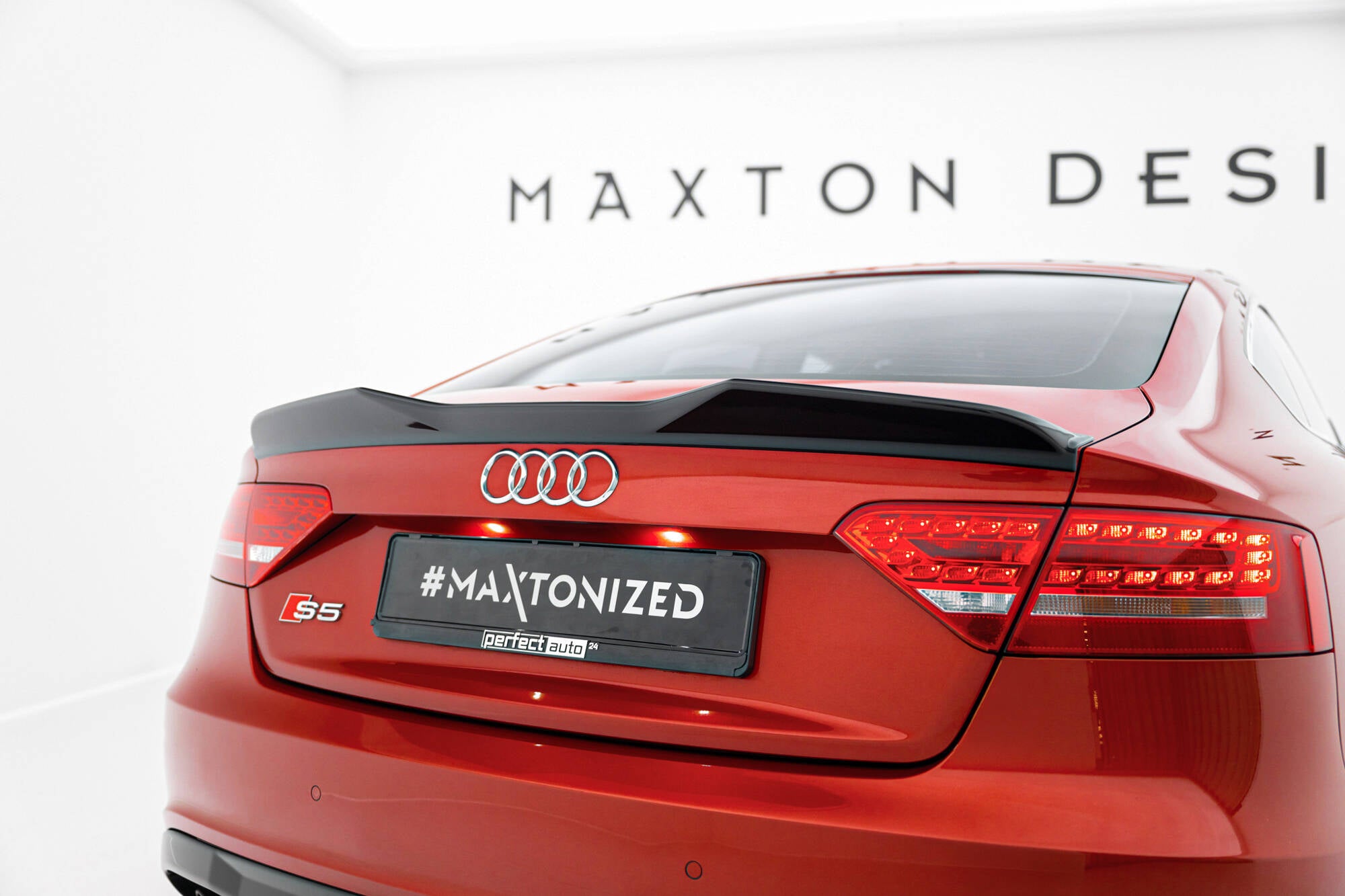 Spoiler cap 3d audi a5 sportback s-line / s5  8t / 8t facelift