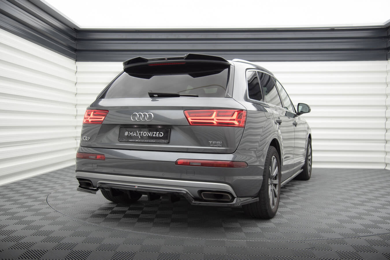 Spoilerin korkki 3D Audi Q7 MK2