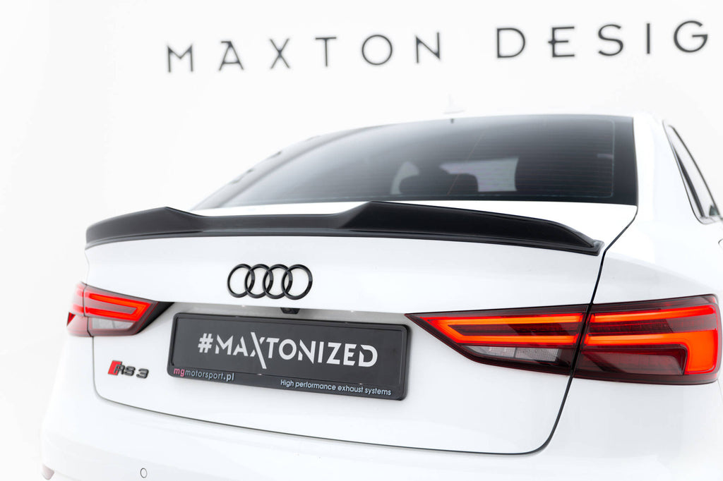 Spoiler cap 3d audi rs3 sedan 8v / 8v facelift