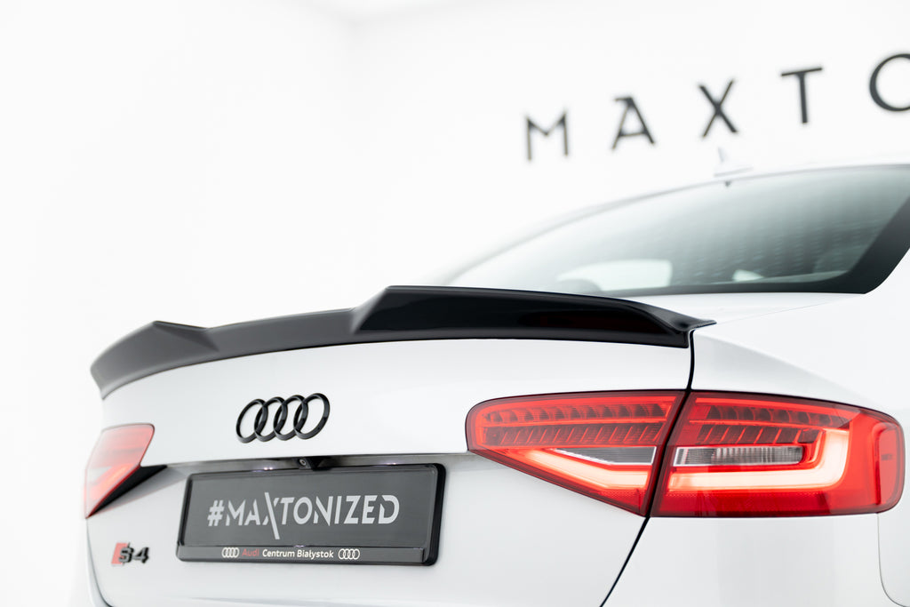 Spoiler cap 3d audi s4 sedan b8 facelift