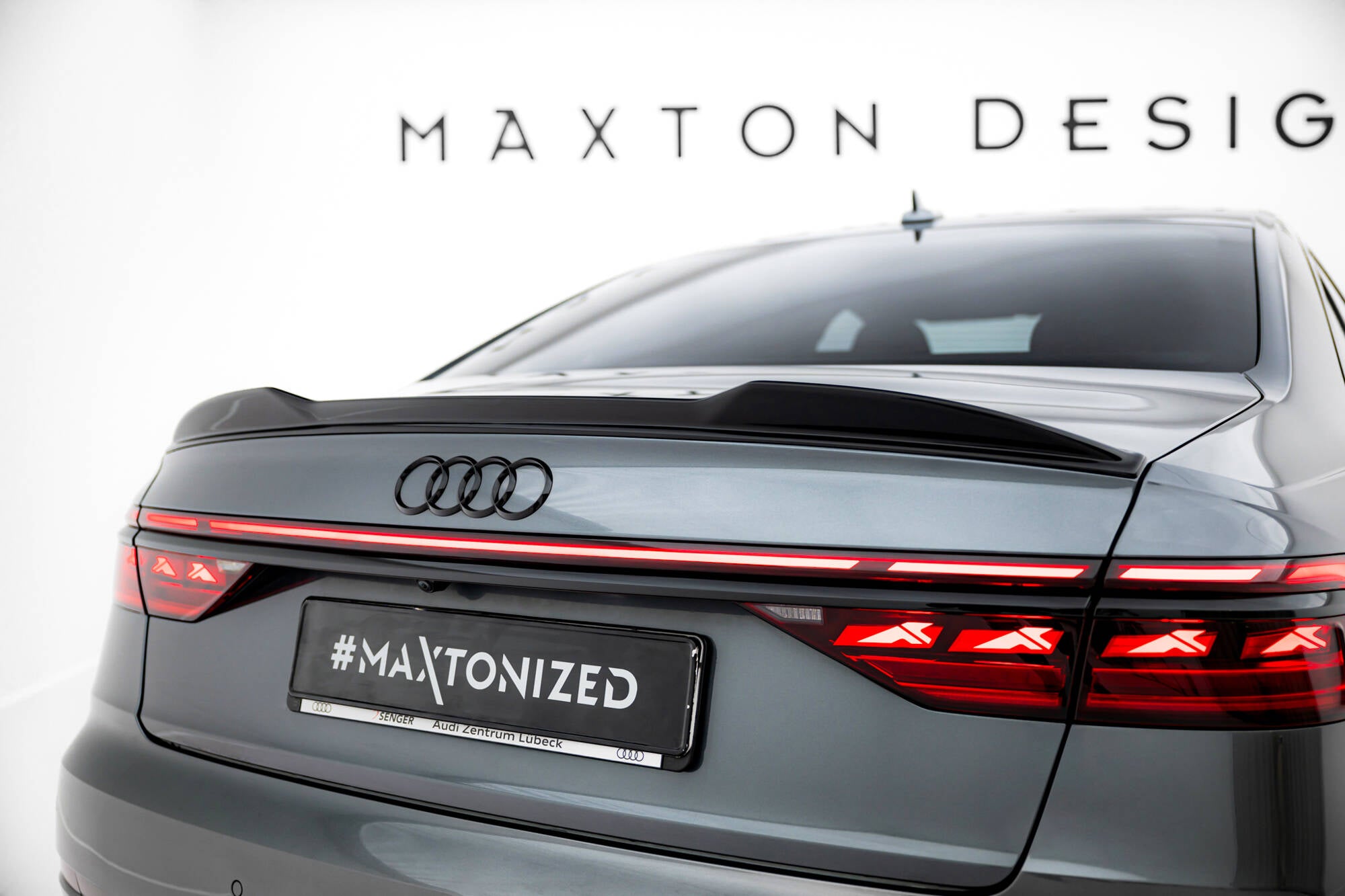 Spoiler cap 3d audi s8 / a8 s-line d5 facelift