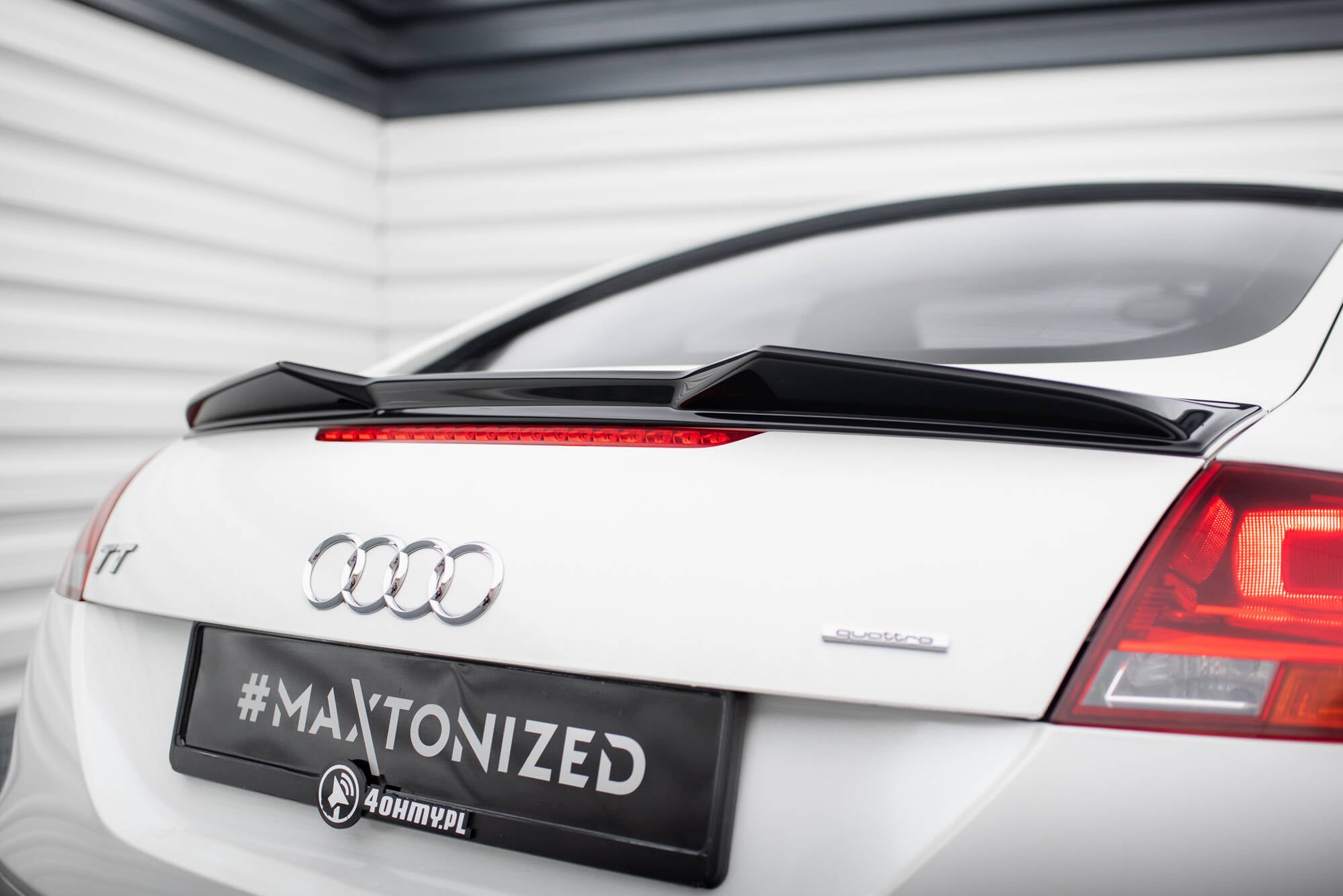 Spoiler cap 3d audi tt 8j