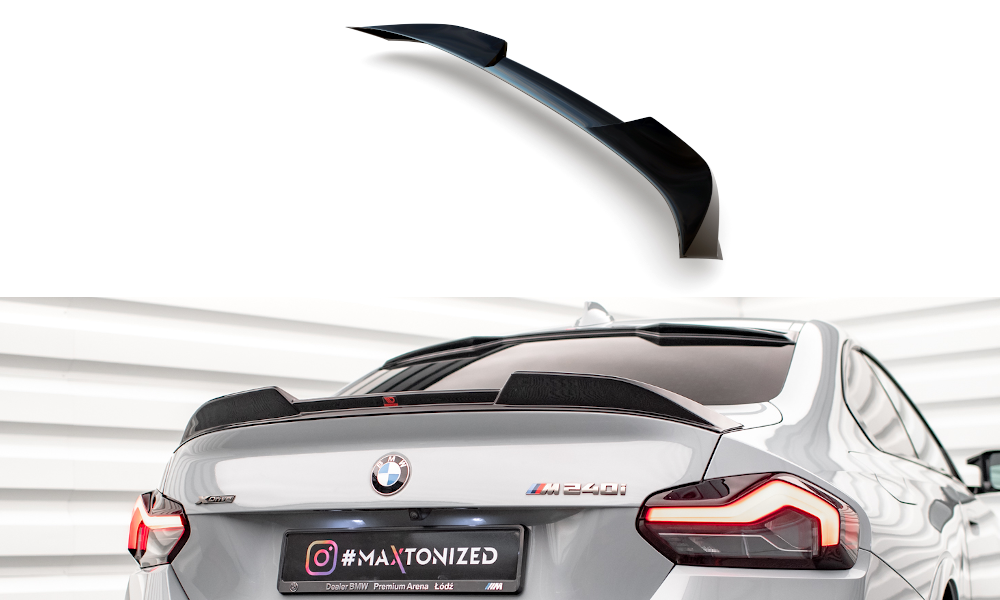 Spoiler cap 3d bmw 2 coupe g42 / m2 g87