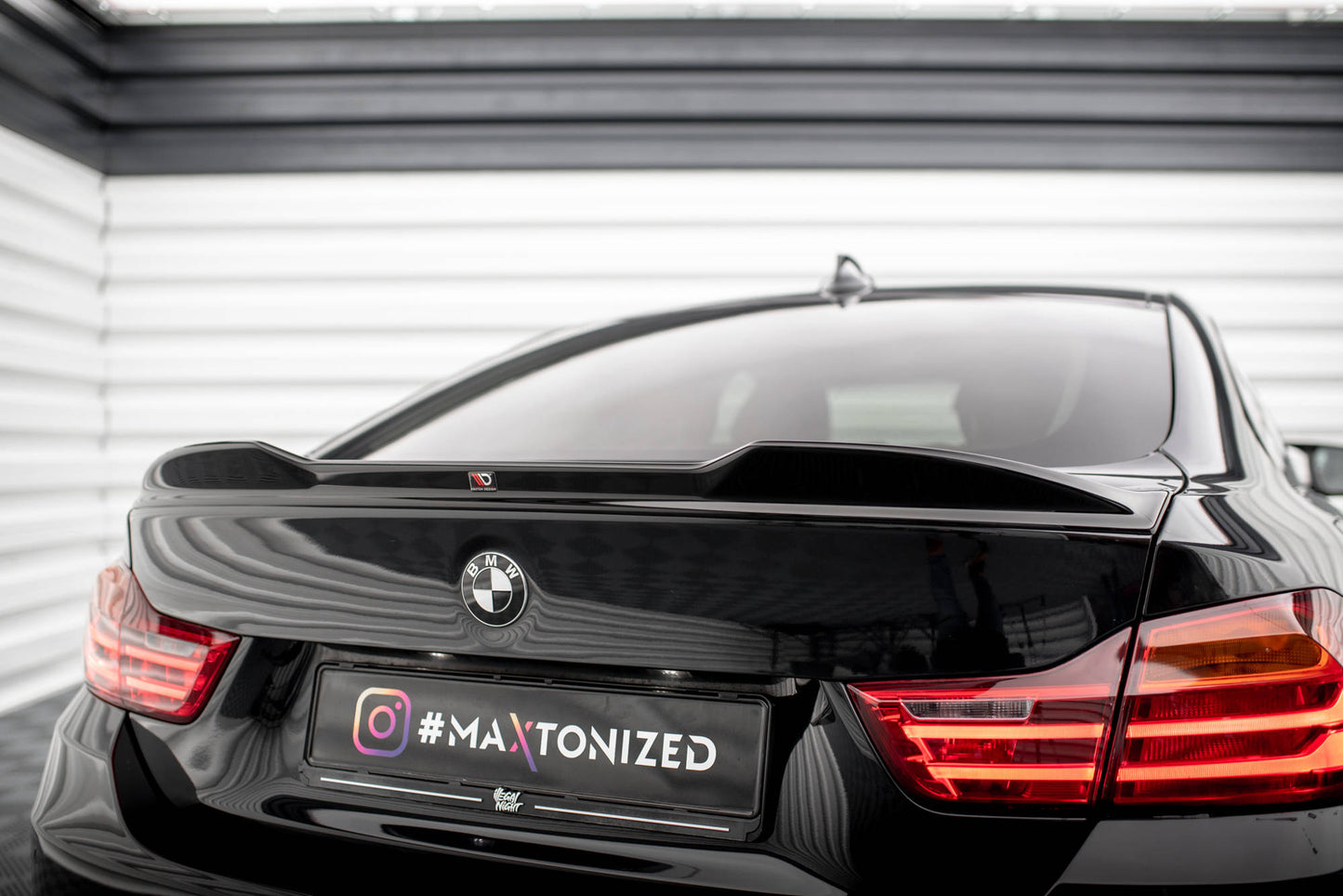 Spoiler cap 3d bmw 4 gran coupe standard / m-pack f36 / f36 facelift