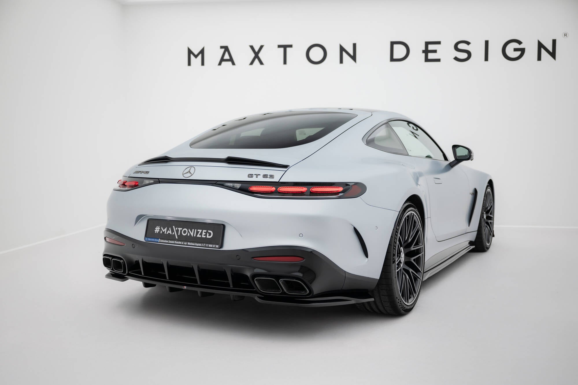 Spoiler cap 3d mercedes-amg gt 63 c192