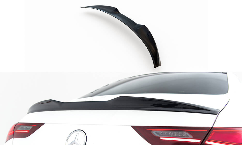Spoiler cap 3d mercedes-benz cla coupe c118 facelift