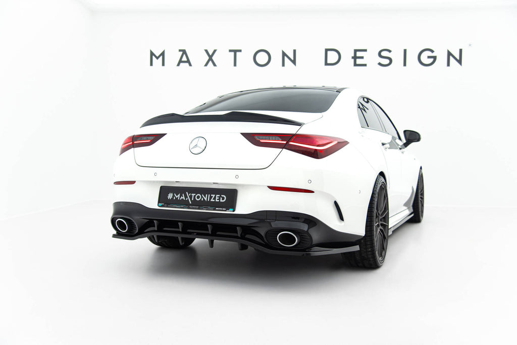 Spoiler cap 3d mercedes-benz cla coupe c118 facelift