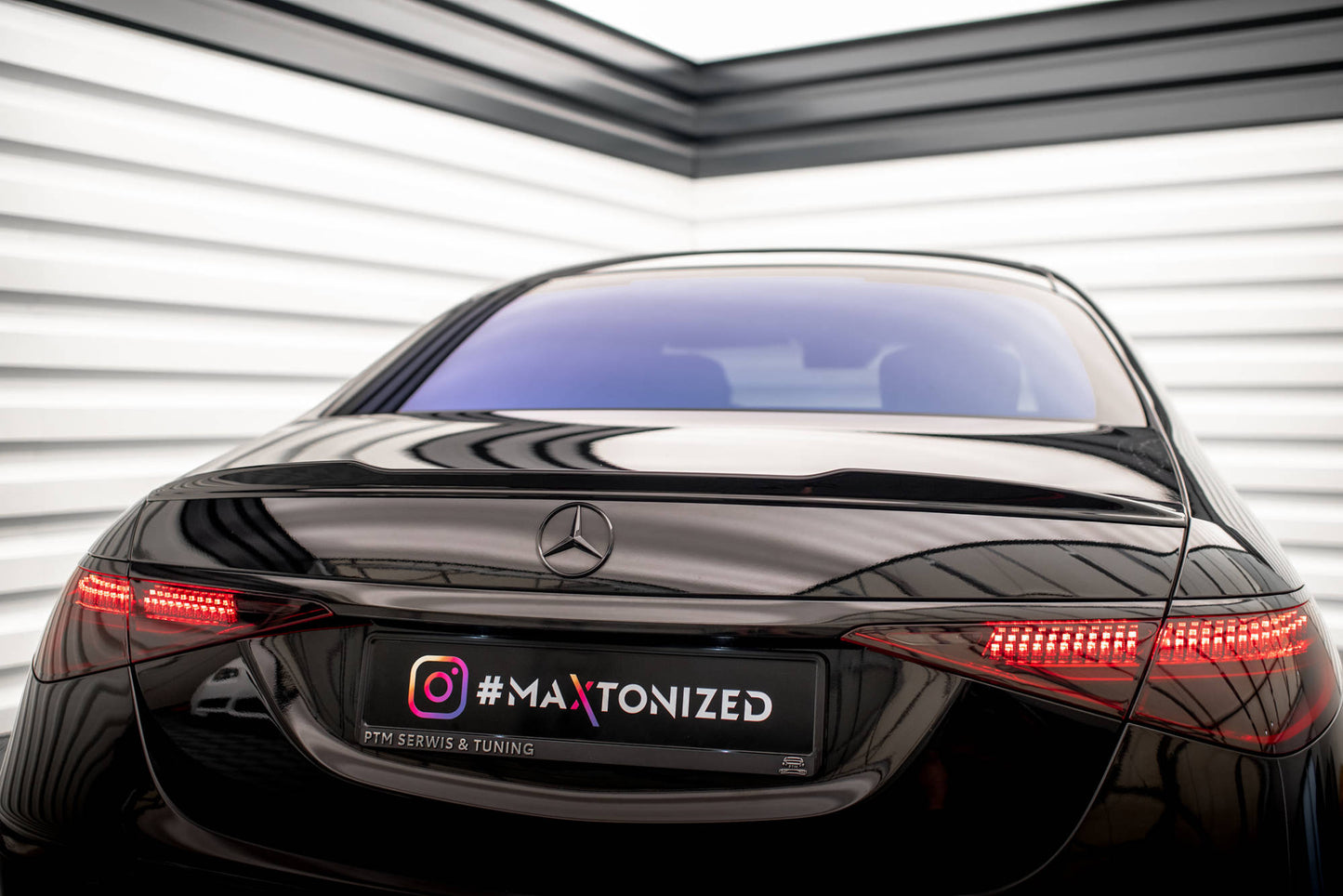 Spoiler cap 3d mercedes-benz s amg-line w223