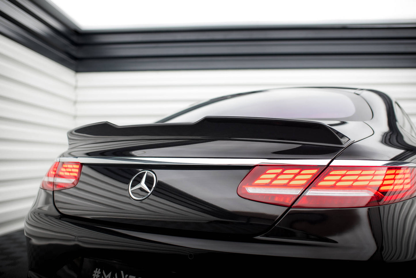 Spoiler cap 3d mercedes-benz s coupe amg-line c217 facelift