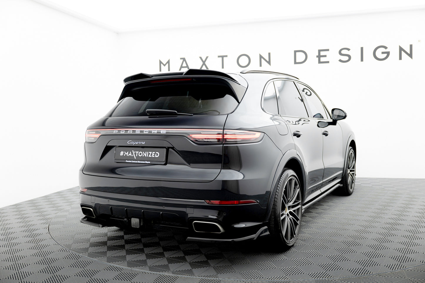 Spoiler cap 3d porsche cayenne sport design mk3