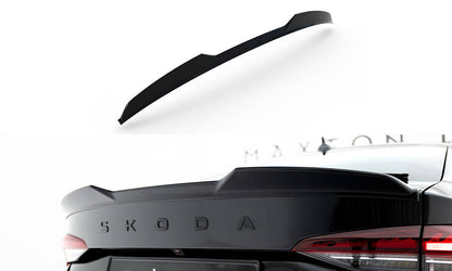 Spoiler cap 3d skoda octavia rs liftback mk4 / mk4 facelift