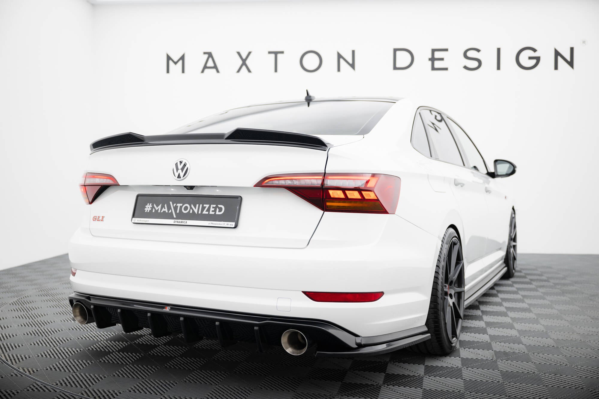 Spoilerikorkki 3d volkswagen jetta gli mk7