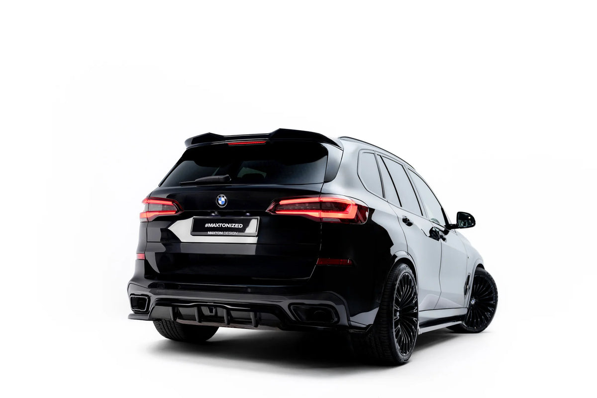 Spoiler cap 3d suitable for bmw x5 m-pack g05 / g05 facelift