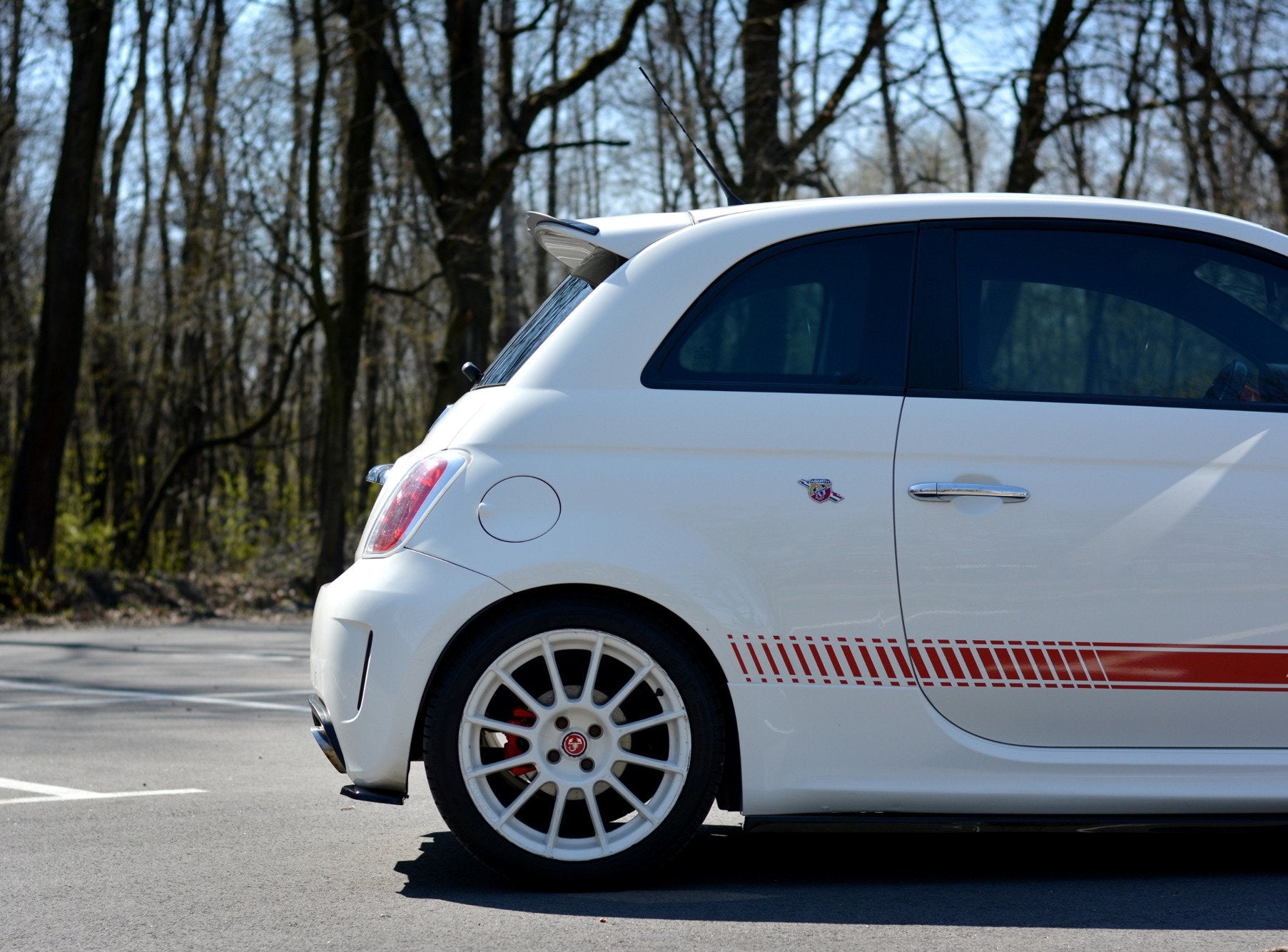 Spoileri Cap Abarth 500 MK1