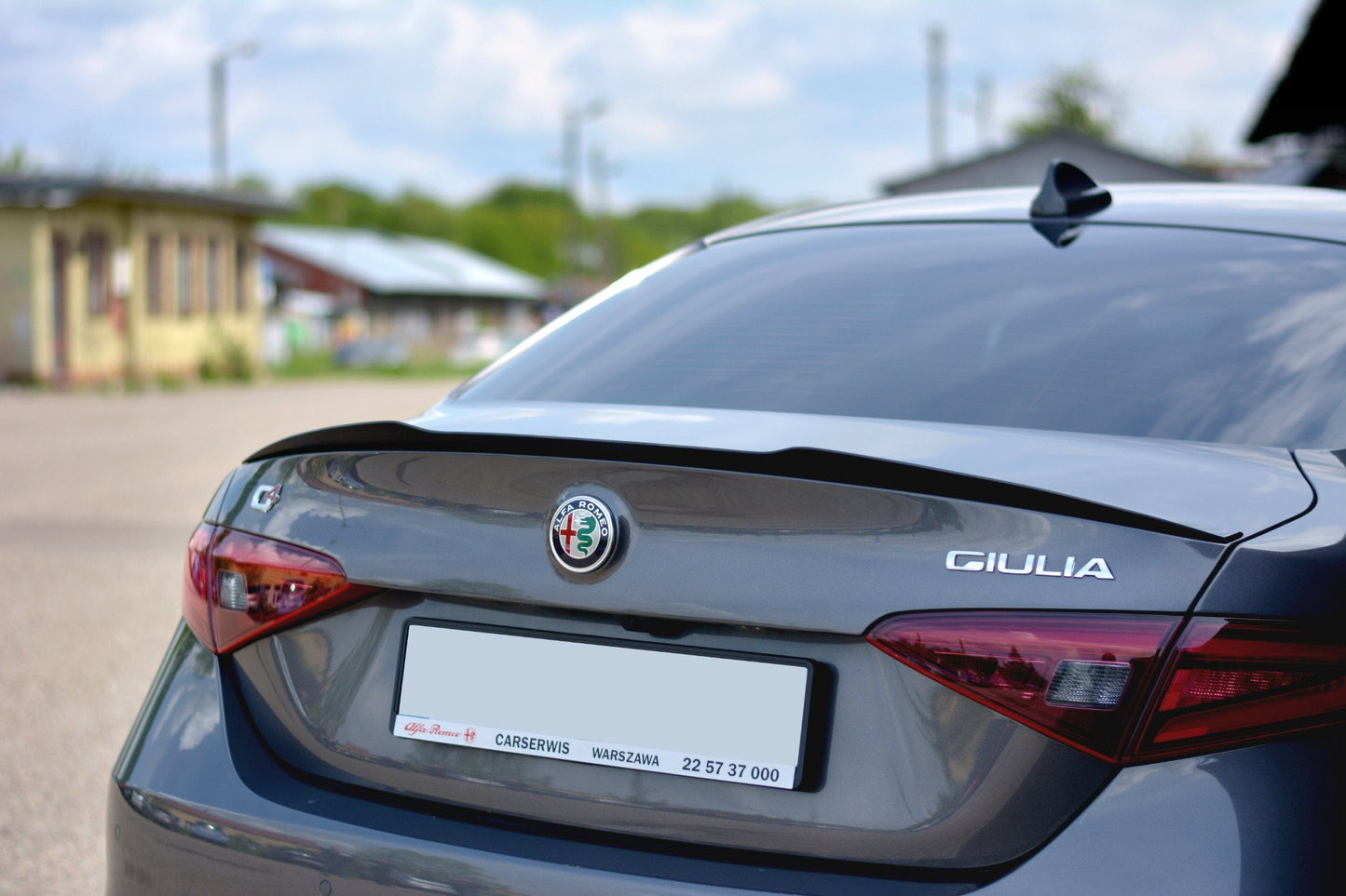 Spoiler cap alfa romeo giulia