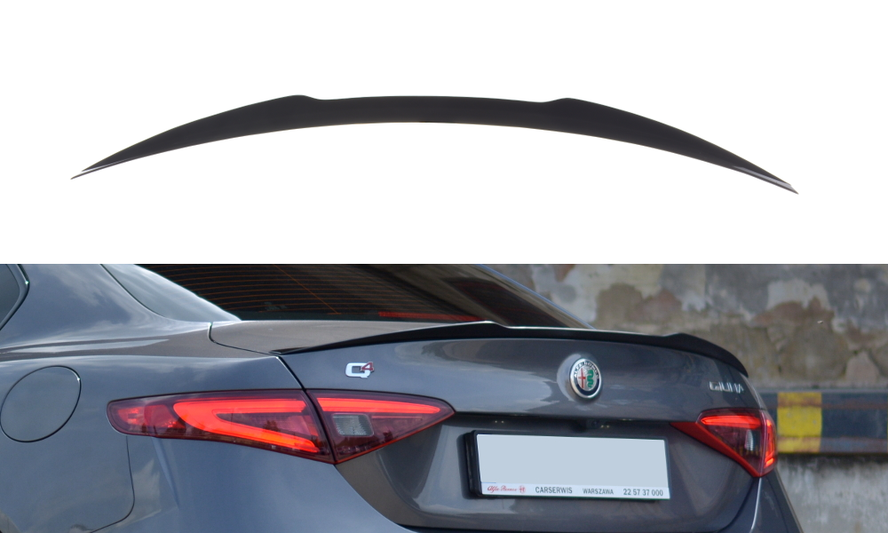 Spoiler cap alfa romeo giulia