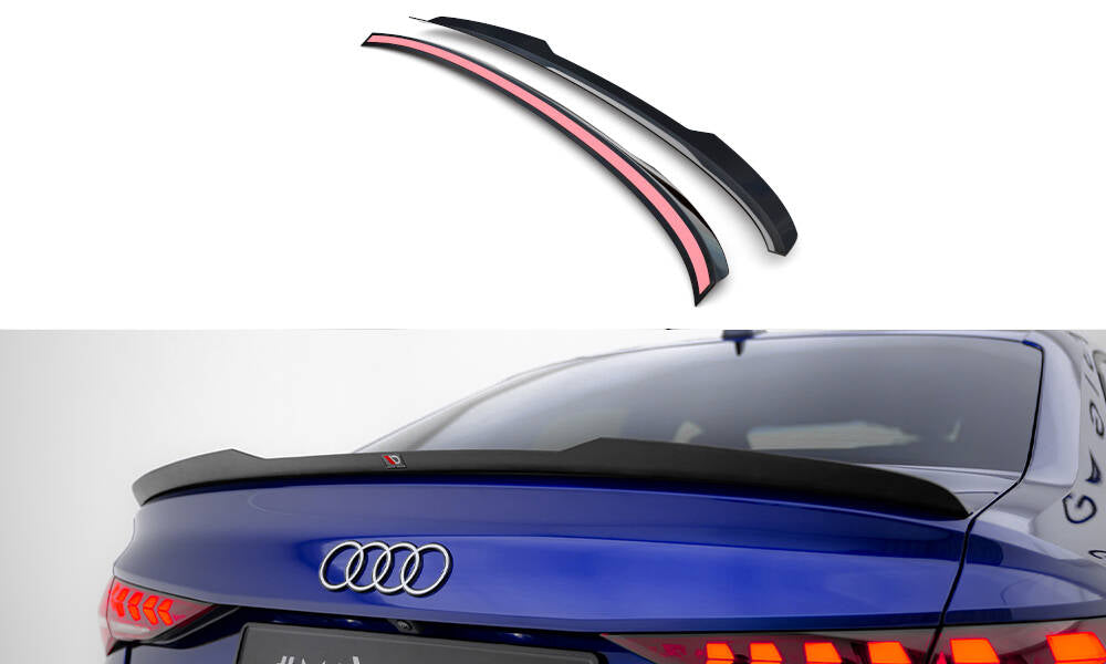 Spoiler cap audi a3 s-line sedan / s3 sedan 8y facelift