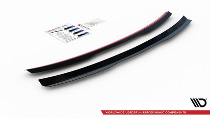 Spoiler cap audi a4 / a4 s-line b8 / b8 fl sedan