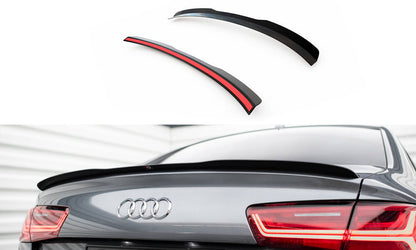Spoiler cap audi a6 / a6 s-line / s6 sedan c7 facelift