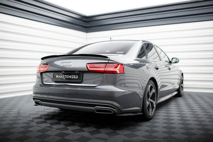 Spoiler cap audi a6 / a6 s-line / s6 sedan c7 facelift