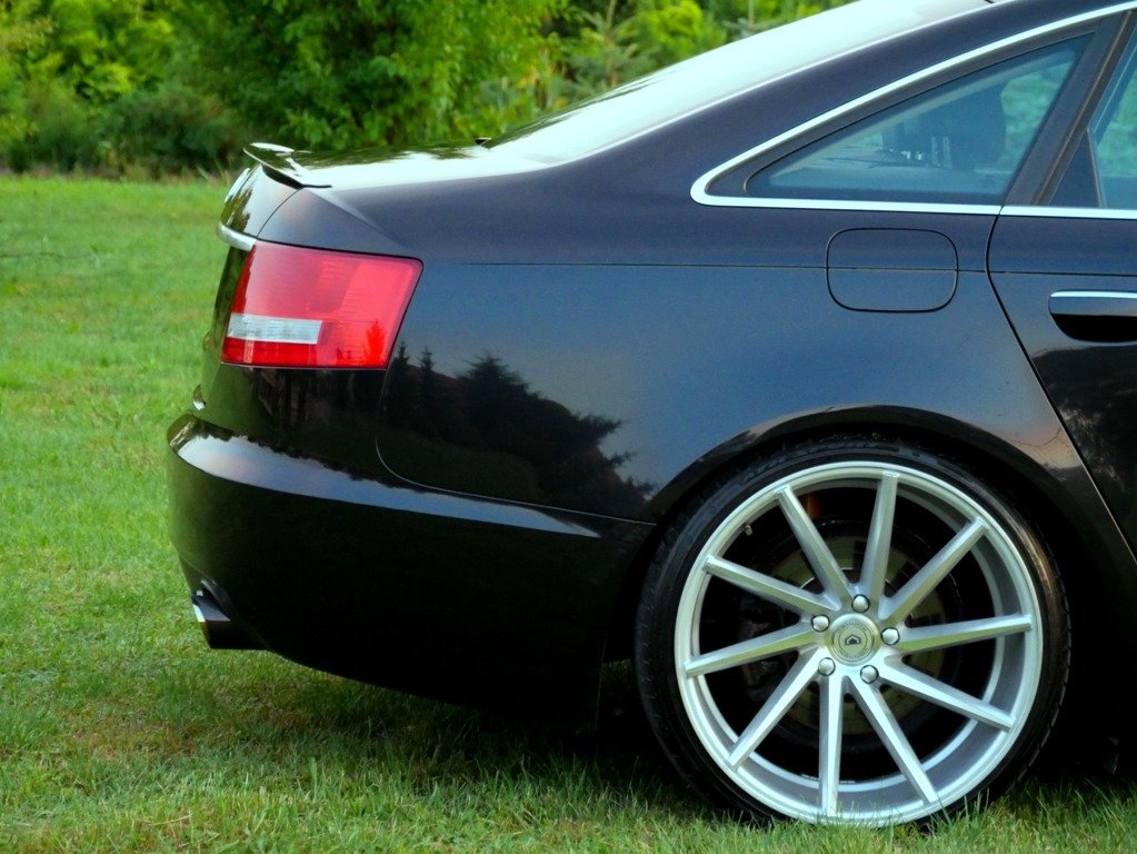Spoiler cap audi a6 s-line c6 sedan
