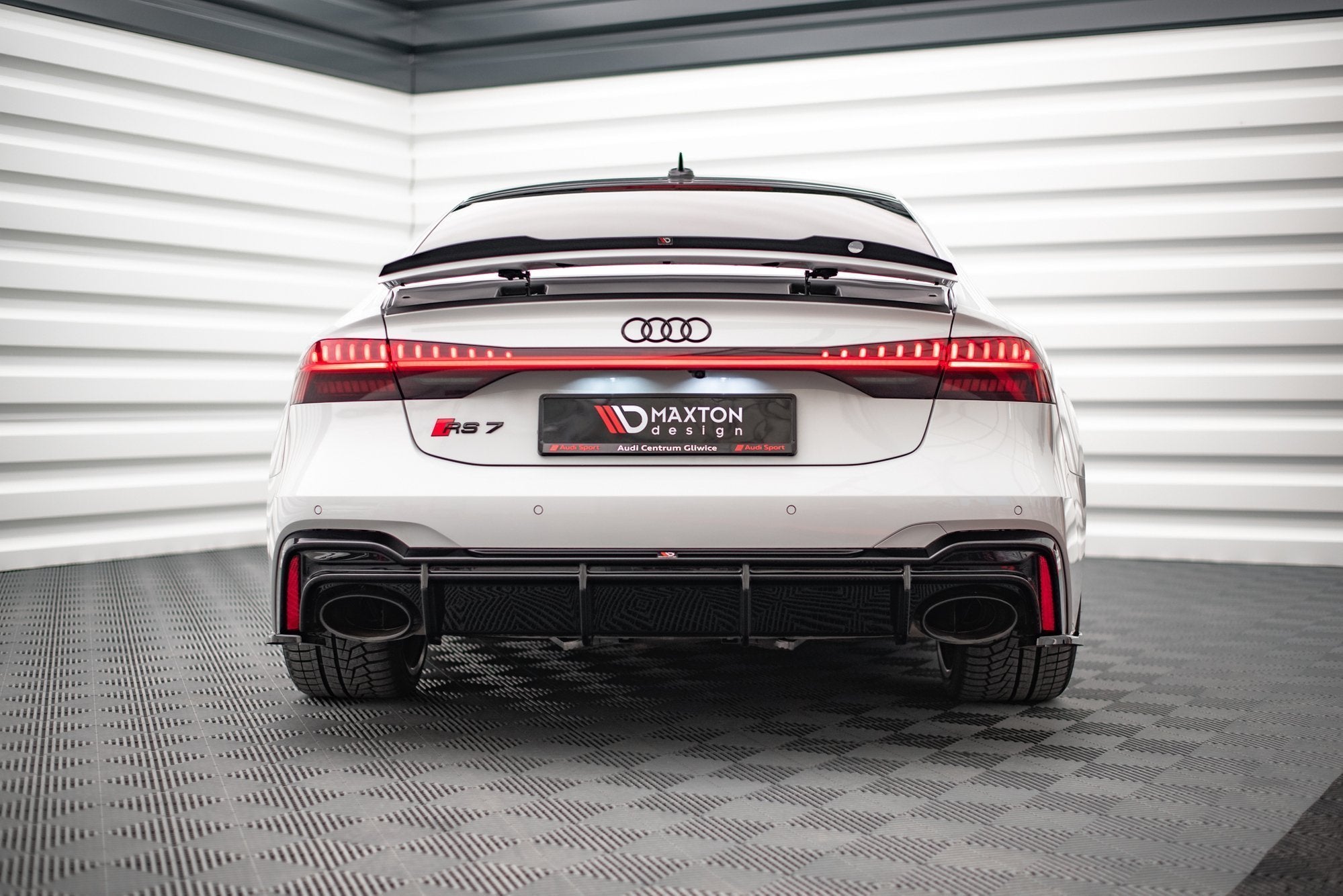 Spoiler cap audi a7 c8 / c8 s-line / s7 c8 / rs7 c8