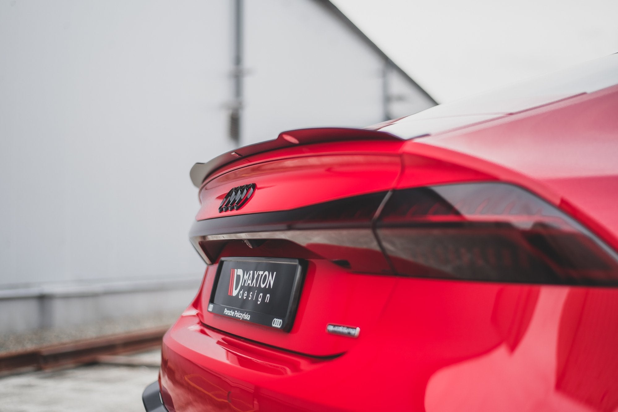 Spoiler cap audi a7 c8 / c8 s-line / s7 c8 / rs7 c8