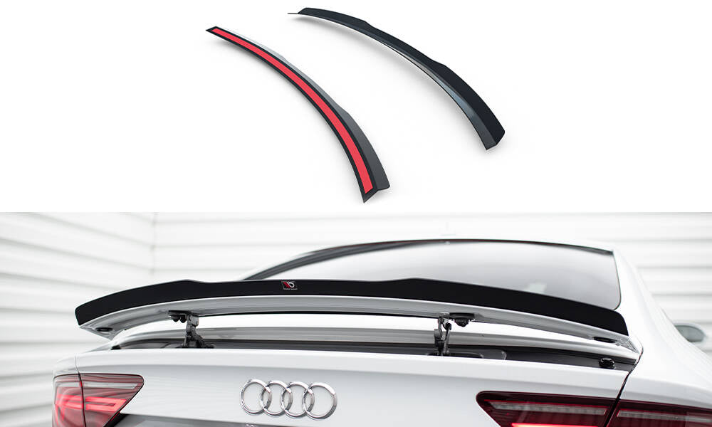 Spoiler cap audi a7 / s7 / a7 s-line c7 / c7 facelift
