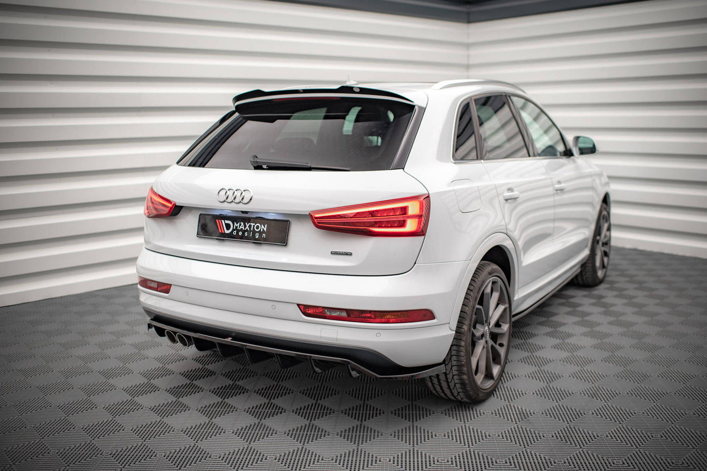 Spoiler cap audi q3 sport 8u facelift / s-line 8u