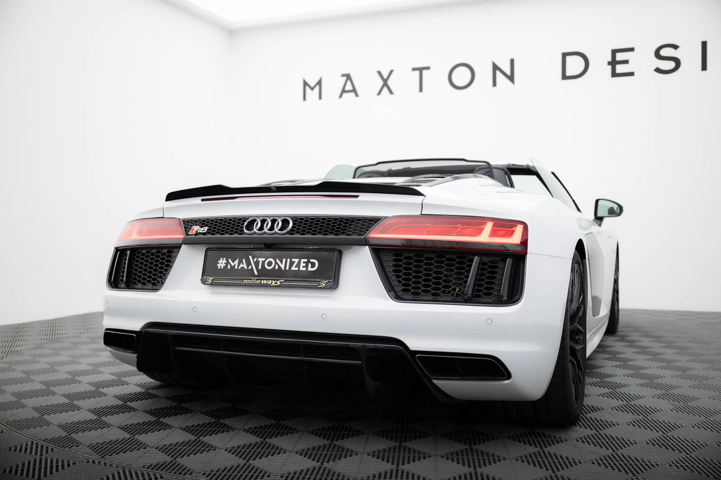 Spoiler cap audi r8 spyder mk2