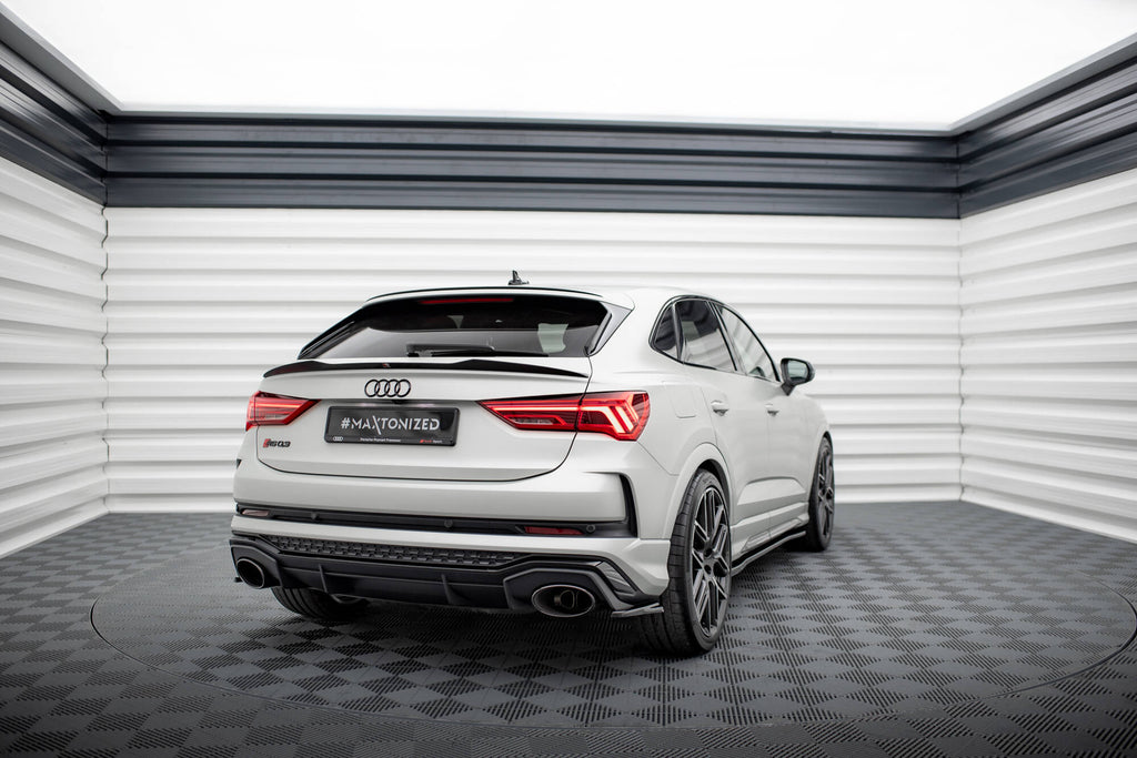 Spoiler cap audi rsq3 / q3 s-line sportback f3