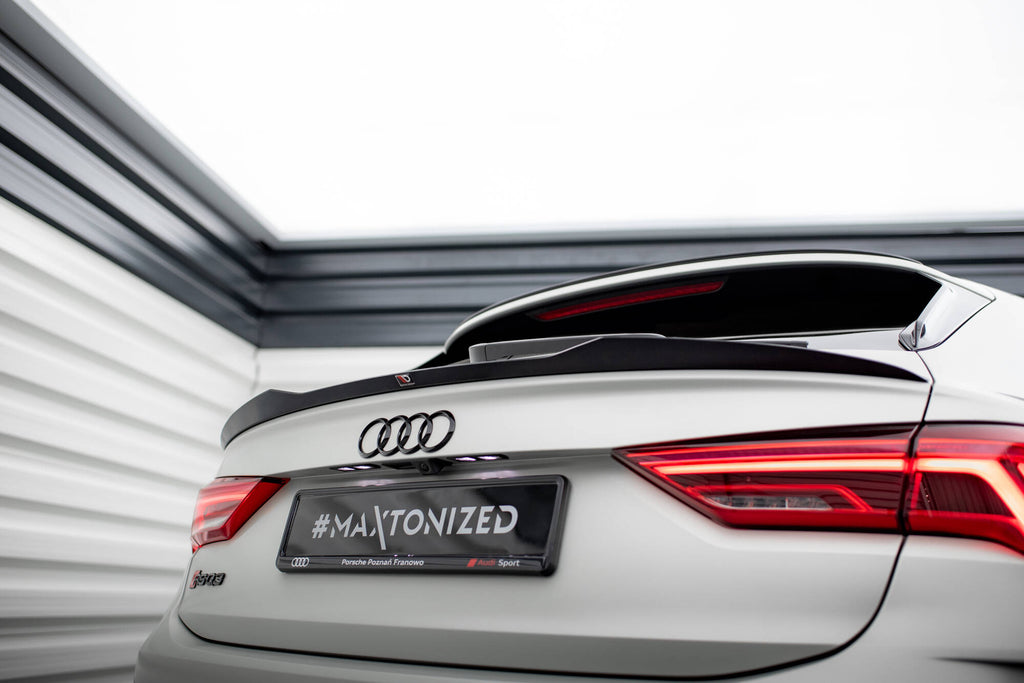 Spoiler cap audi rsq3 / q3 s-line sportback f3