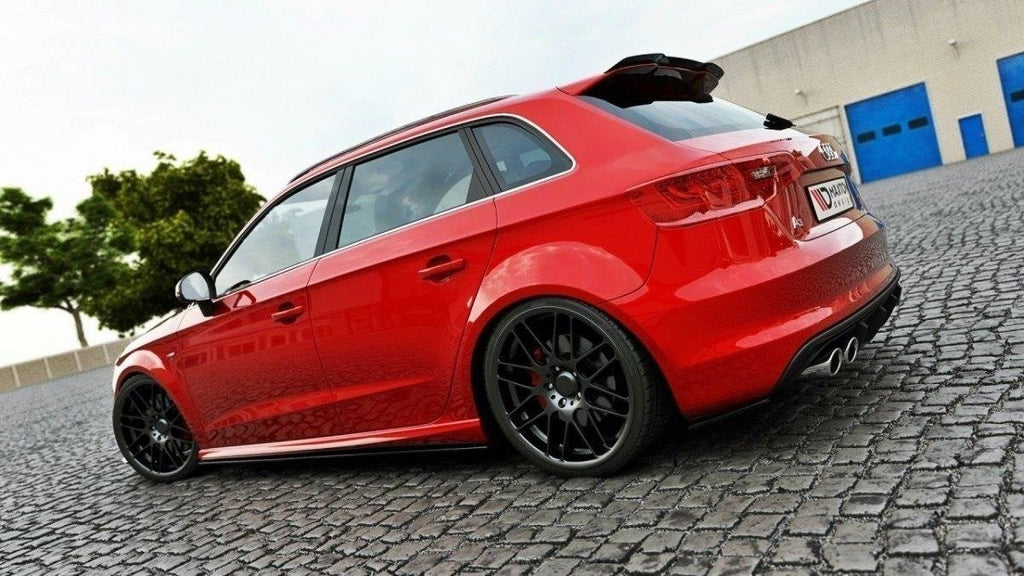 Spoiler Cap Audi S3 / A3 S-Line 8V / 8V FL viistoperä / Sportback