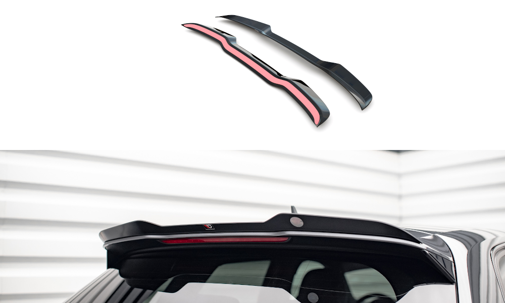 Spoiler cap audi s3 / a3 s-line sportback 8v
