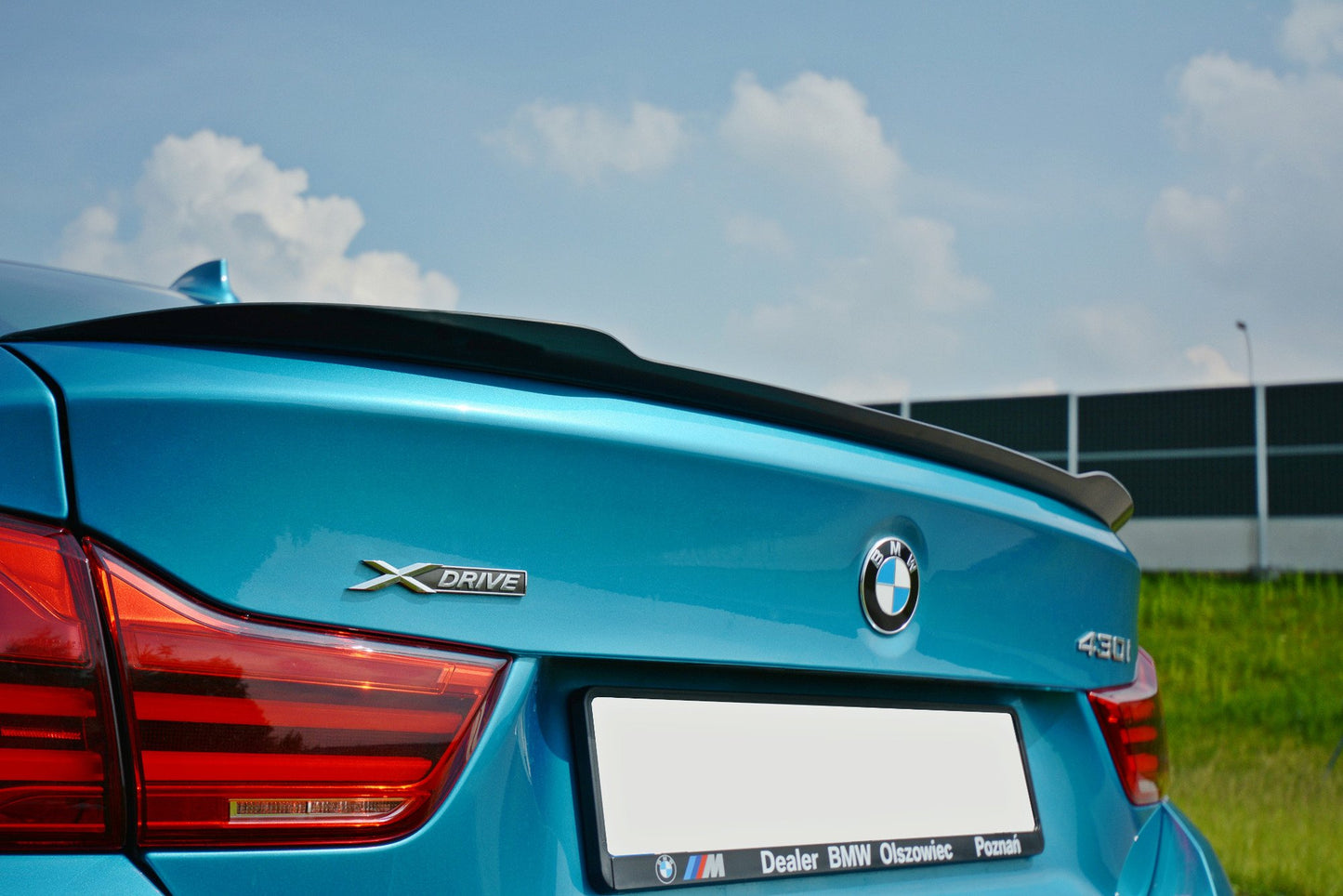 Spoiler cap bmw 4 f36 gran coupé