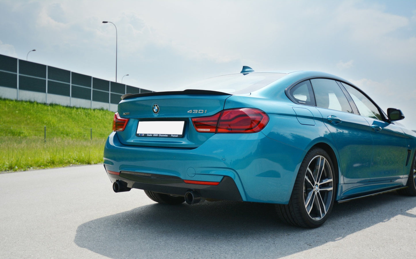 Spoiler cap bmw 4 f36 gran coupé