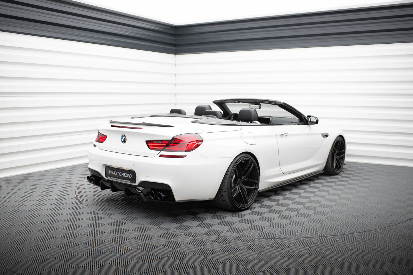Spoiler cap bmw m6 / 6 m-pack cabriolet f12