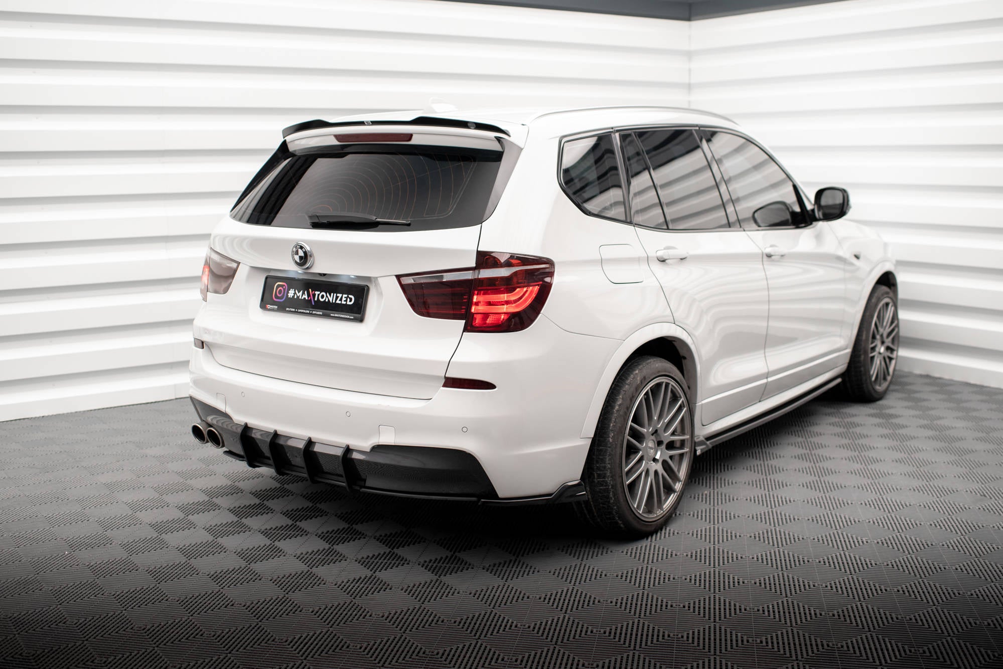 Spoileri CAP BMW X3 M-PACK F25