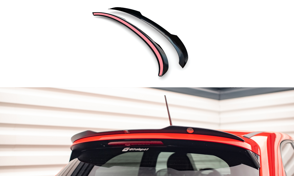 Spoiler cap fiat 500x sport mk1 facelift