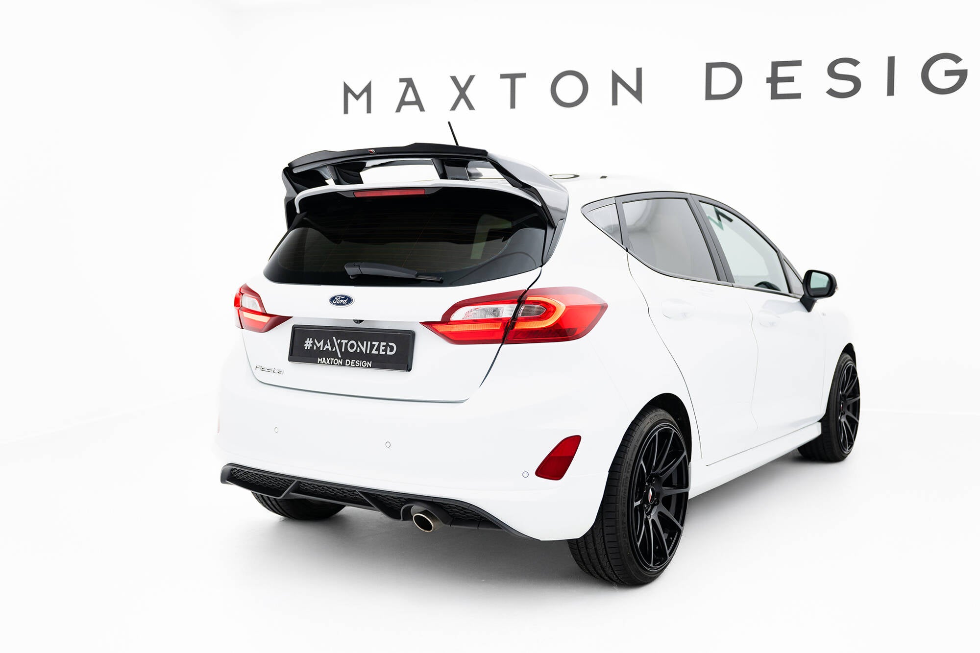 Spoileri Cap Ford Fiesta ST / ST-Line MK8 / MK8 FaceLift (spoilerille FO-FI-8-ST-FH1FP)